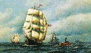 Antonio Jacobsen Onaway Norge oil painting reproduction